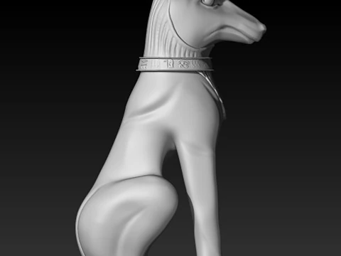 A chess piece on the side 3D Print Model