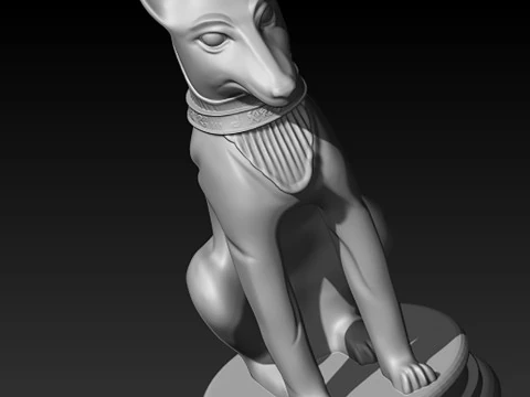 A chess piece on the side 3D Print Model