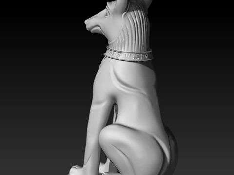A chess piece on the side 3D Print Model