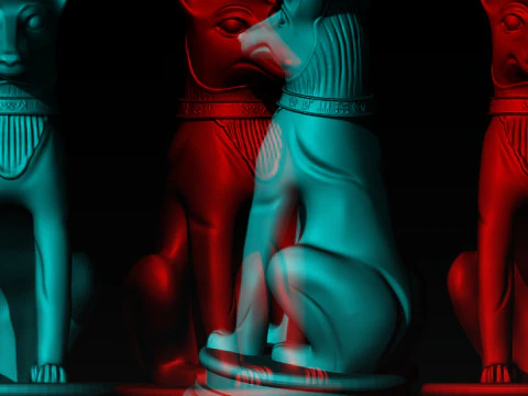 A chess piece on the side 3D Print Model