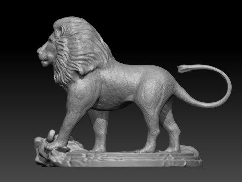 A LION 3D Baskı Modeli