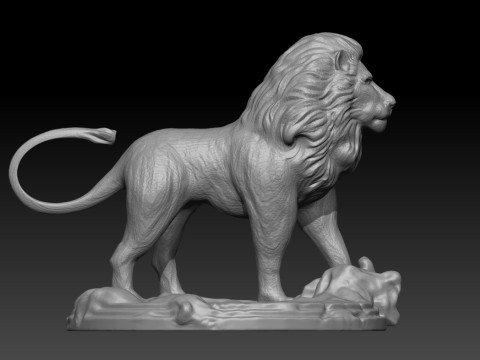 A LION 3D Baskı Modeli