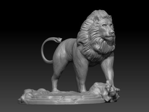 A LION 3D Baskı Modeli