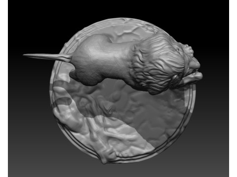 A LION 3D Baskı Modeli