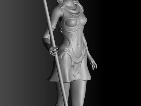 DIANA 3D Принт Модель