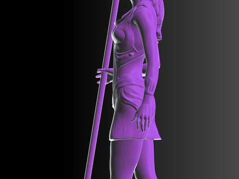 DIANA 3D Print Model