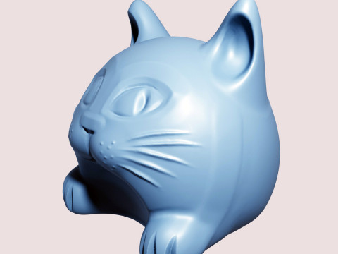 CAT 3D-printmodel