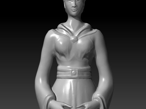 Queen - queen of chess 3D-Druckmodell