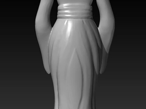 Ratu - ratu catur Model Cetak 3D