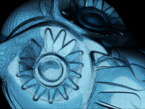 Owl - chess piece 3D Baskı Modeli