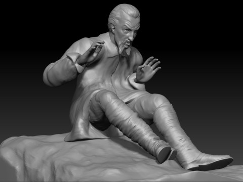 Hunter 3D Print Model