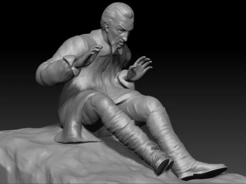 Hunter 3D Print Model