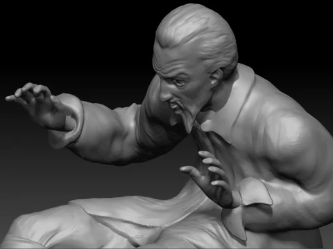 Hunter 3D Print Model