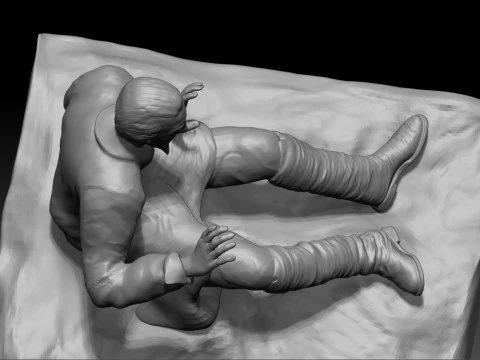 Hunter 3D Print Model