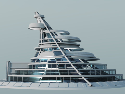 The Pavilion of Contemporary Art Modèle 3D
