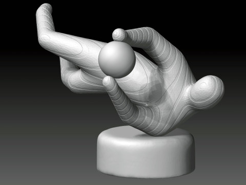 Soccer goalkeeper 3d printing 3D Print Model