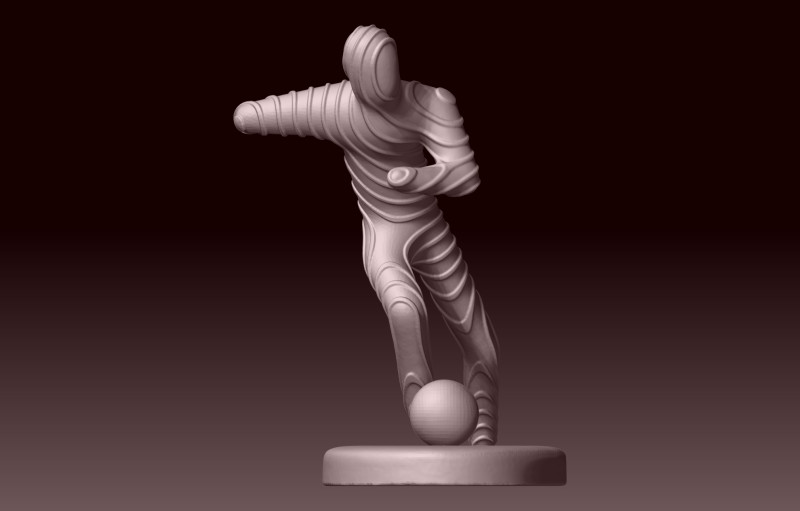 Soccer goalkeeper 3d printing 3D Print Model .c4d .max .obj .3ds .fbx .stl .blend 