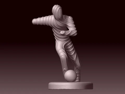 Stampa 3d del portiere di calcio Modello di stampa 3D