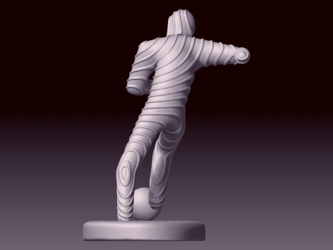 Soccer goalkeeper 3d printing 3D Print Model