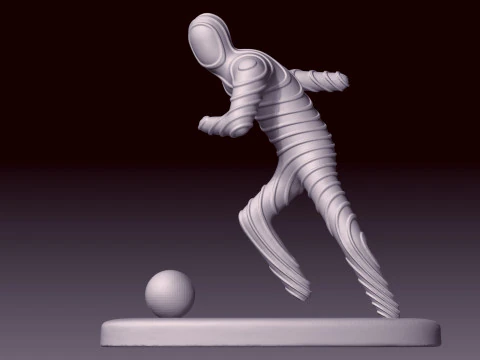 Soccer goalkeeper 3d printing 3D Print Model