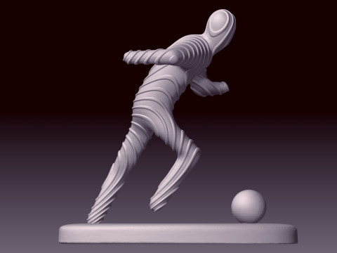 Soccer goalkeeper 3d printing 3D Print Model
