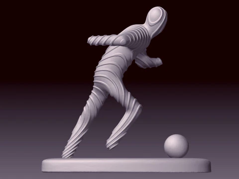 Soccer goalkeeper 3d printing 3D Print Model