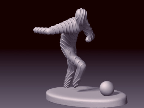 Soccer goalkeeper 3d printing 3D Print Model