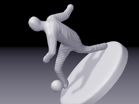 Bombardier 3d printing Model do druku 3D