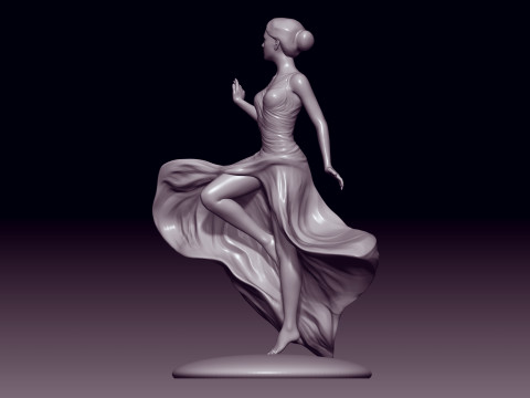 Dance - Grace 3d printing 3Dプリントモデル