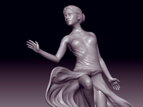 Dance - Grace 3d printing 3Dプリントモデル