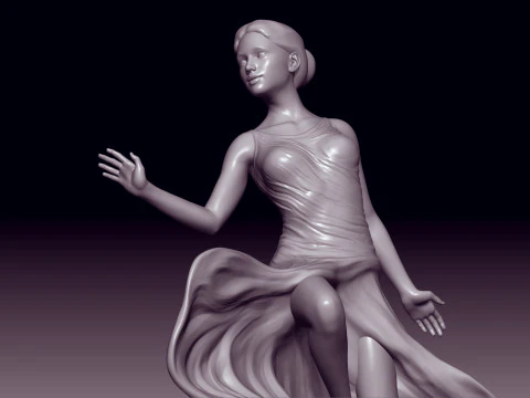 Dance - Grace 3d printing 3D Print Model