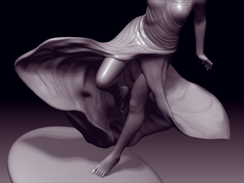 Dance - Grace 3d printing 3Dプリントモデル