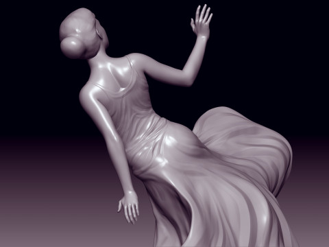 Dance - Grace 3d printing 3Dプリントモデル