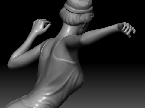 The dancer 3Dプリントモデル