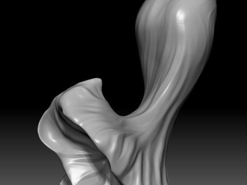 The dancer 3Dプリントモデル