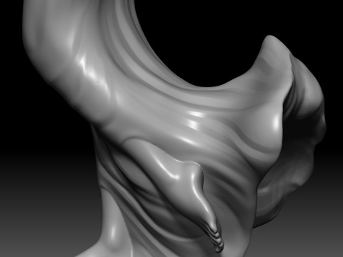 The dancer 3Dプリントモデル