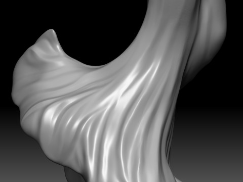 The dancer 3Dプリントモデル