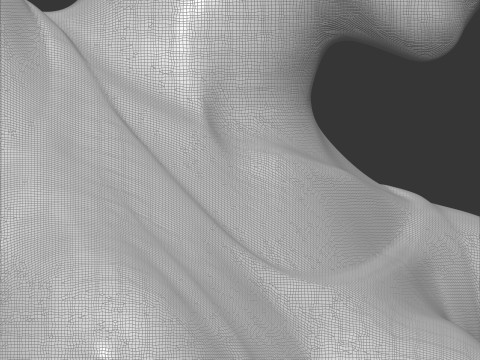 The dancer 3Dプリントモデル