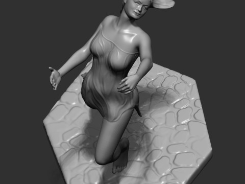 Grace in Motion 3D Baskı Modeli