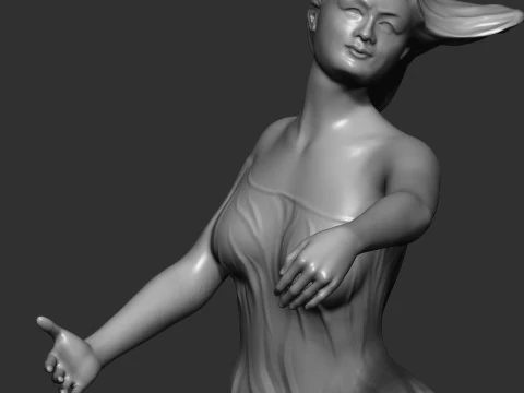 Grace in Motion 3D Print Model