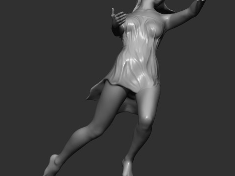 Grace in Motion 3D Baskı Modeli