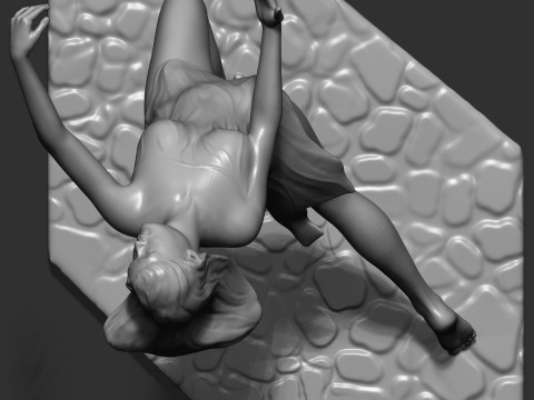 Grace in Motion 3D Baskı Modeli