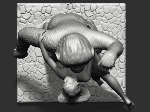 King Kong returns Model do druku 3D