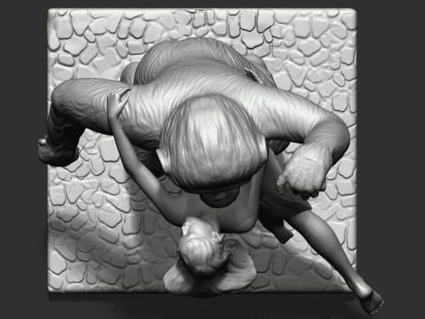 King Kong returns 3D Print Model