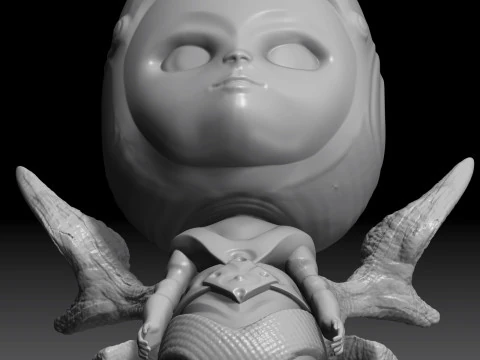 Forest Princess Guardian 3D Print Model