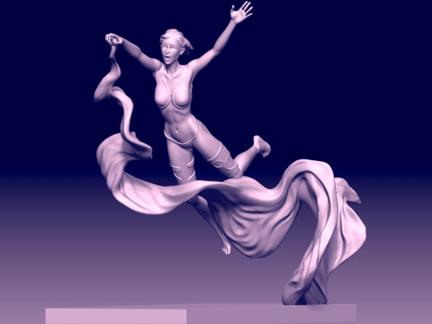 Embodiment of Freedom 3D Print Model