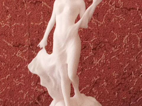 The Bather 3D Print Model