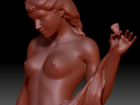 The Bather 3D Print Model