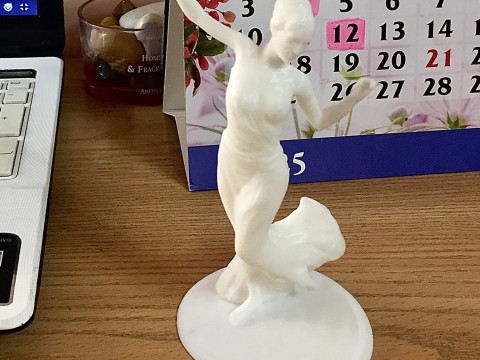 The Bather 3D Druckmodell