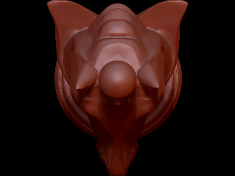 Knight chess piece in horse head style 3D Baskı Modeli